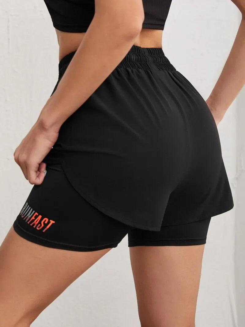 Shorts Pulse fit Preto