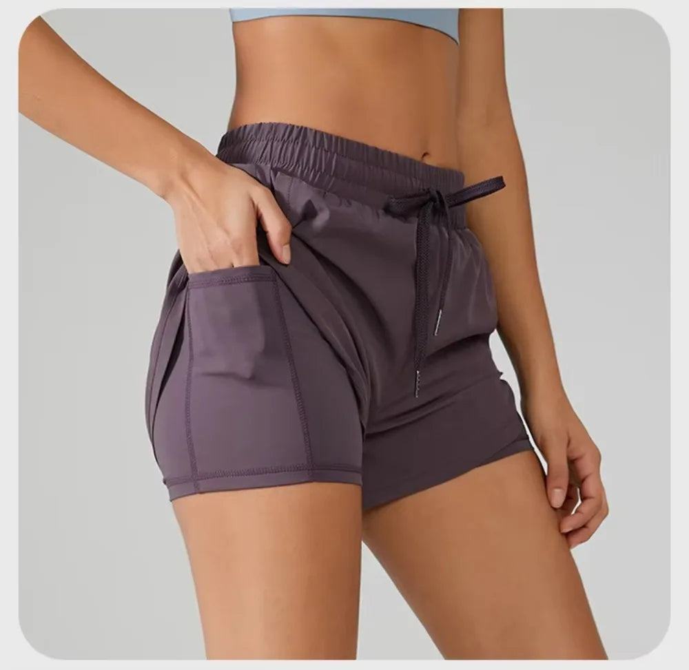 Shorts Air Flow Vinho