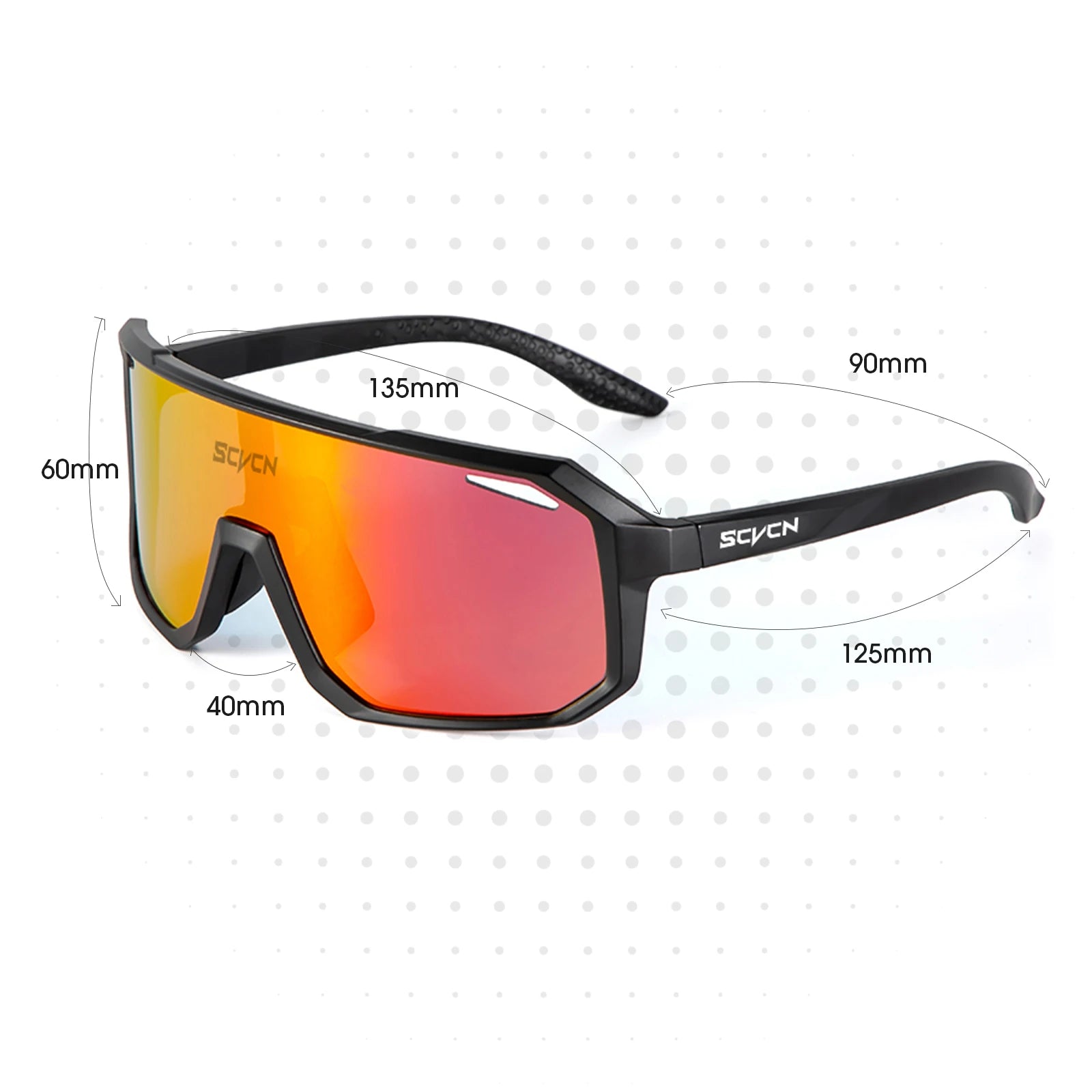 Óculos De Sol FLASH STORM Preto
