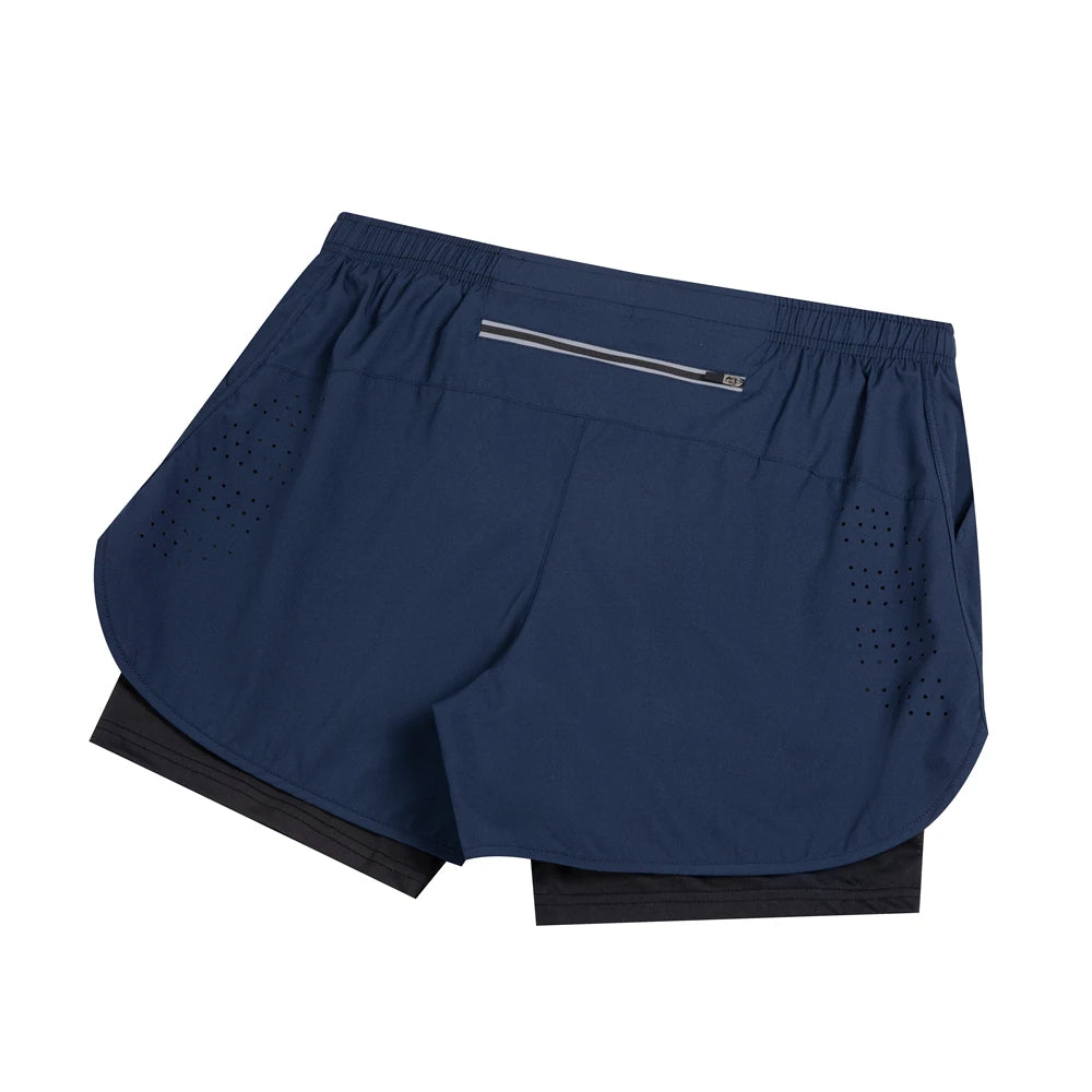 Shorts Air flow Azul Navy e Preto